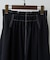 足長効果◎フロントZIPフレアースカート