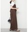 新色追加【上下2枚SET】共ベルト付ビスチェ+ワイドパンツ