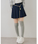 【continuer】チャーム付プリーツミニスカート