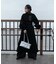 【Mavie..7】【3サイズ展開】マフラーセットフレアロングコート