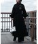 【Mavie..7】【3サイズ展開】マフラーセットフレアロングコート