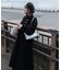 【Mavie..7】【3サイズ展開】マフラーセットフレアロングコート