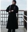 【Mavie..7】【3サイズ展開】マフラーセットフレアロングコート