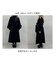 【Mavie..7】【3サイズ展開】マフラーセットフレアロングコート