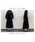 【Mavie..7】【3サイズ展開】マフラーセットフレアロングコート