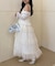【continuer】大人の女性を魅了する、ふんわりシチュールキャミワンピ