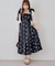 【OUTLET限定】ロングセラー大人気シリーズ！シャーリングロングワンピース