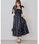 【OUTLET限定】ロングセラー大人気シリーズ！シャーリングロングワンピース