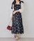 【OUTLET限定】ロングセラー大人気シリーズ！シャーリングロングワンピース