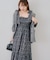 【OUTLET限定】ロングセラー大人気シリーズ！シャーリングロングワンピース