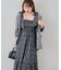 【OUTLET限定】ロングセラー大人気シリーズ！シャーリングロングワンピース