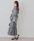 【OUTLET限定】ロングセラー大人気シリーズ！シャーリングロングワンピース