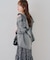 【OUTLET限定】ロングセラー大人気シリーズ！シャーリングロングワンピース