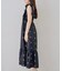 【OUTLET限定】ロングセラー大人気シリーズ！シャーリングロングワンピース