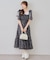 【OUTLET限定】ロングセラー大人気シリーズ！シャーリングロングワンピース