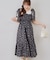 【OUTLET限定】ロングセラー大人気シリーズ！シャーリングロングワンピース