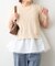【OUTLET限定】【セットアイテム】M/Lサイズ展開 半袖プルオーバー+ペプラ