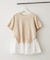 【OUTLET限定】【セットアイテム】M/Lサイズ展開 半袖プルオーバー+ペプラ
