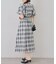 【OUTLET限定】上品な雰囲気漂う、ピンタック袖フレアワンピース