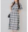 【OUTLET限定】上品な雰囲気漂う、ピンタック袖フレアワンピース
