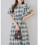 【OUTLET限定】上品な雰囲気漂う、ピンタック袖フレアワンピース