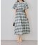 【OUTLET限定】上品な雰囲気漂う、ピンタック袖フレアワンピース