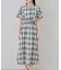 【OUTLET限定】上品な雰囲気漂う、ピンタック袖フレアワンピース