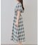 【OUTLET限定】上品な雰囲気漂う、ピンタック袖フレアワンピース