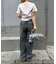 【ANOTHER BRANCH】ラインストーンワンポイントTシャツ