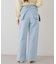 後リボンストレートデニム