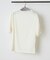 【一枚で上品に】ウェーブジャガードTシャツ