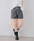 【continuer】ビット付ショートパンツ