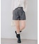 【continuer】ビット付ショートパンツ