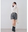 【continuer】ビット付ショートパンツ