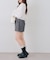 【continuer】ビット付ショートパンツ