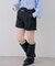 【continuer】ビット付ショートパンツ