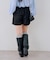 【continuer】ビット付ショートパンツ