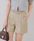 【continuer】ビット付ショートパンツ