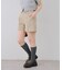 【continuer】ビット付ショートパンツ