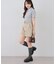 【continuer】ビット付ショートパンツ