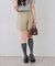 【continuer】ビット付ショートパンツ