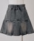 【ANOTHER BRANCH】裾プリーツミニスカート