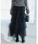 【one after another】チュールティアードロングスカート