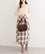 【natural couture】スカラップラメニット