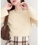【natural couture】スカラップラメニット