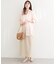【natural couture】スリット釦ナロースカート