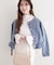 【natural couture】プチハイメローニット
