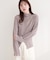 【natural couture】プチハイメローニット