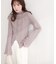 【natural couture】プチハイメローニット