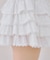 【continuer】ふんわり揺れる、ティアードフリルミニスカート